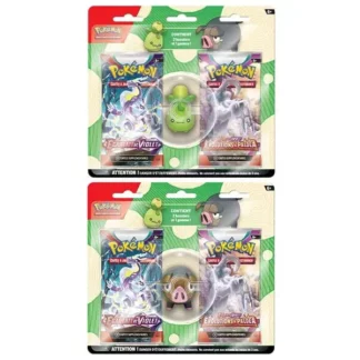 Duopack Pokémon 2 Boosters avec Gomme