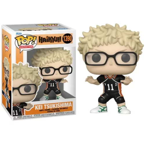 Funko Pop Haikyu Kei Tsukishima 1390 1-1 Funko Pop Haikyu Kei Tsukishima numéro 1390