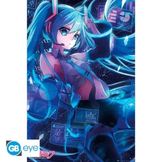 Poster Hatsune Miku Ecran