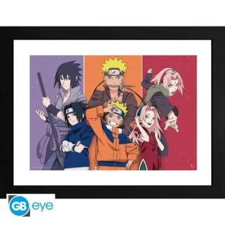 Tirage encadré Naruto Shippuden Adultes et enfants.