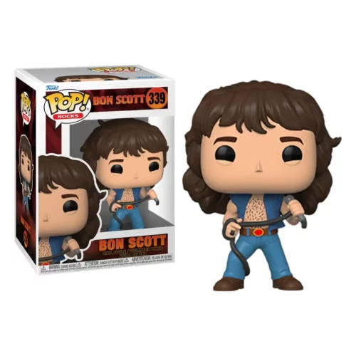 Funko Pop Rocks Bon Scott AC/DC 339 Pop - ROCKS - Bon Scott AC/DC (339)