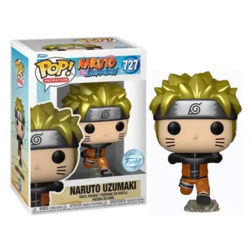 Pop - NARUTO SHIPPUDEN - Naruto Running Metallic Effect (727) Special Edition