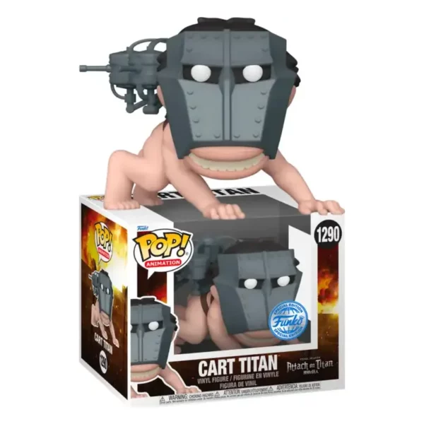 Pop - ATTACK ON TITAN - Cart Titan Specialty Series Exclusive (1290)