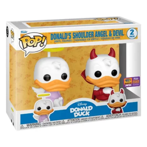 Funko Pop Disney Donald Duck Ange & Démon Duopack Pop - DISNEY - Donald Duck Ange & Démon Duopack