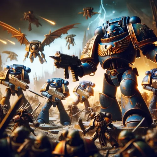 bataille-warhammer-space-marines-versus-necrons