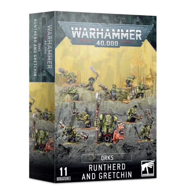 coffret-warhammer-40k-orks-runtherd-and-gretchin-11-figurines-miniatures Orks : Runtherd and Gretchin