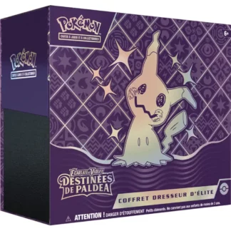 ETB Pokémon Coffret Dresseur d’Elite Destinées de Paldéa Mimiqui EV04.5