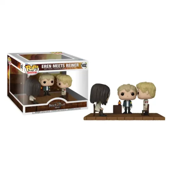 Funko Pop Attack on Titan Eren Meets Reiner 6" 1432 Pop - ATTACK ON TITAN - Eren Meets Reiner 6" (1432)