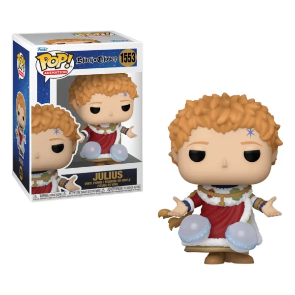Funko Pop Black Clover Julius Novachrono 1553 Pop - BLACK CLOVER - Julius Novachrono (1553)