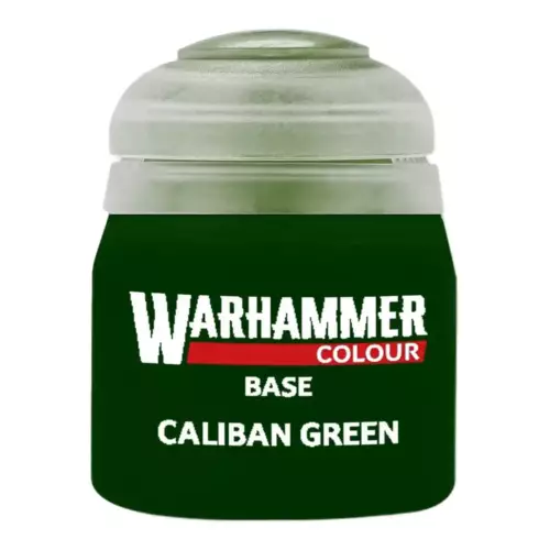 Peinture Citadel Base Caliban Green 12 ml
