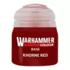 Peinture Citadel Base Khorne Red 12 ml Peinture Citadel Base Khorne Red 12 ml