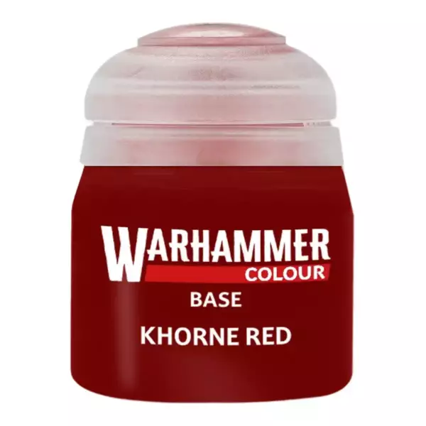 Peinture Citadel Base Khorne Red 12 ml Peinture Citadel Base Khorne Red 12 ml