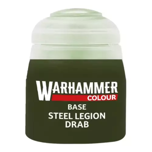 Peinture Citadel Base Steel Legion Drab 12 ml Peinture Citadel Base Steel Legion Drab 12 ml