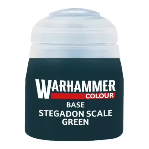 Peinture Citadel Base Stegadon Scale Green 12 ml