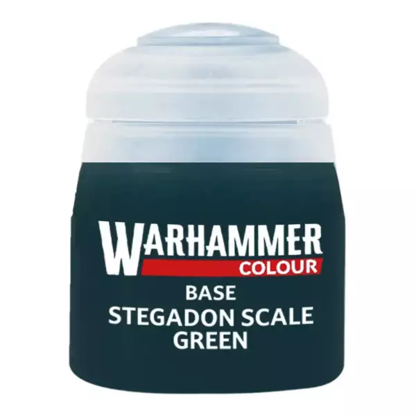 Peinture Citadel Base Stegadon Scale Green 12 ml