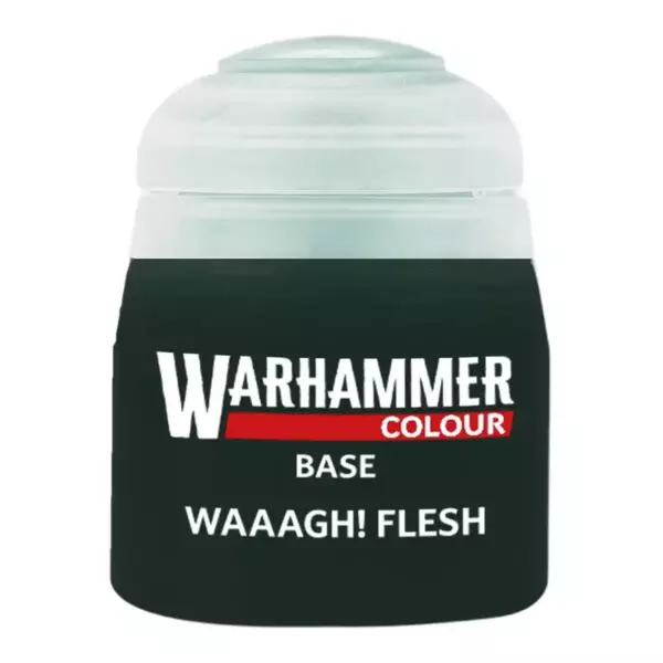 Peinture Citadel Base Waaagh! Flesh 12 ml Peinture Citadel Base Waaagh! Flesh 12 ml