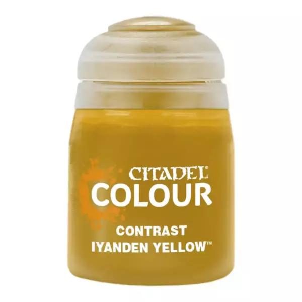 Peinture Citadel Contrast Iyanden Yellow 18 ml Peinture Citadel Contrast Iyanden Yellow 18 ml