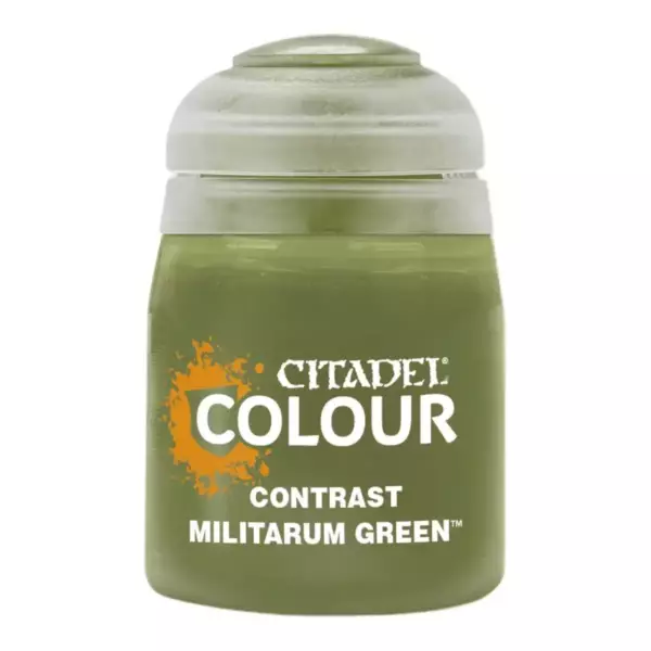 Peinture Citadel Contrast Militarum Green 18 ml