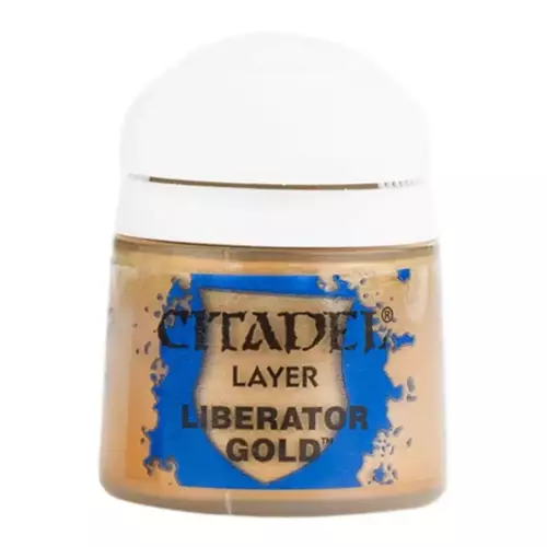 Peinture Citadel Layer Liberator Gold 12 ml Peinture Citadel Layer Liberator Gold 12 ml