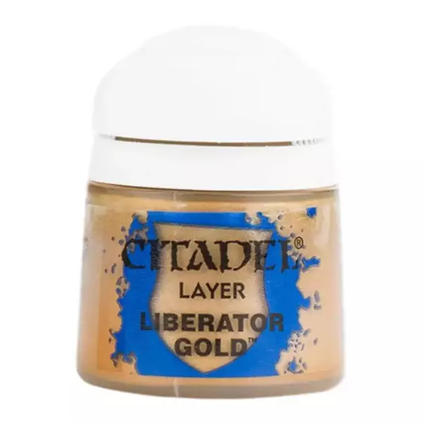 Peinture Citadel Layer Liberator Gold 12 ml Peinture Citadel Layer Liberator Gold 12 ml