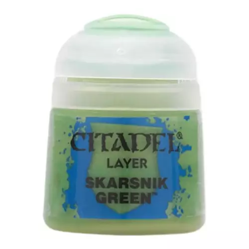Peinture Citadel Layer Skarsnik Green 12 ml Peinture Citadel Layer Skarsnik Green 12 ml