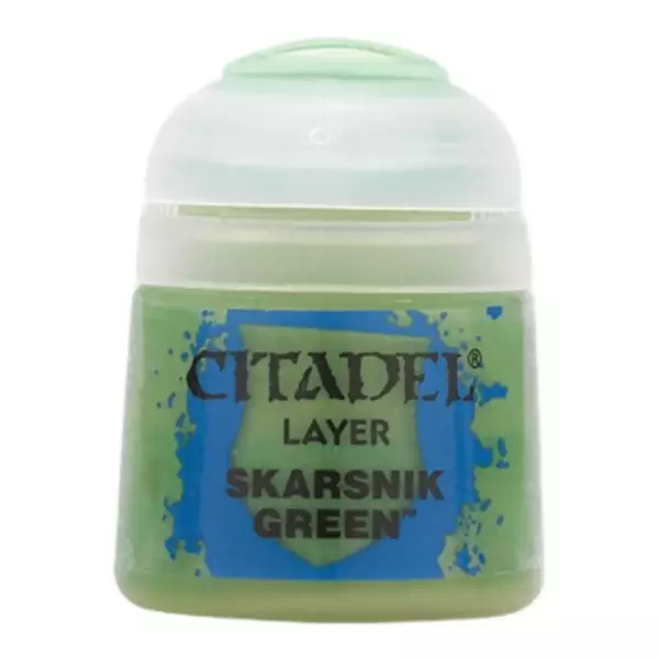 Peinture Citadel Layer Skarsnik Green 12 ml Peinture Citadel Layer Skarsnik Green 12 ml