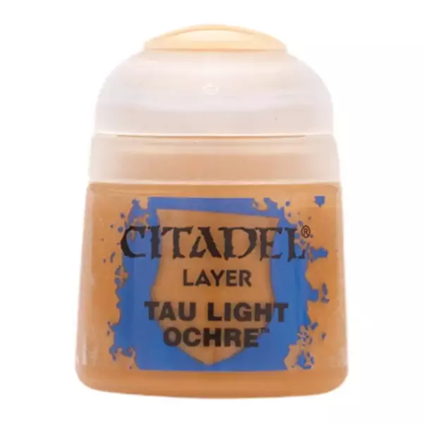 Peinture Citadel Layer Tau Light Ochre 12 ml Peinture Citadel Layer Tau Light Ochre 12 ml