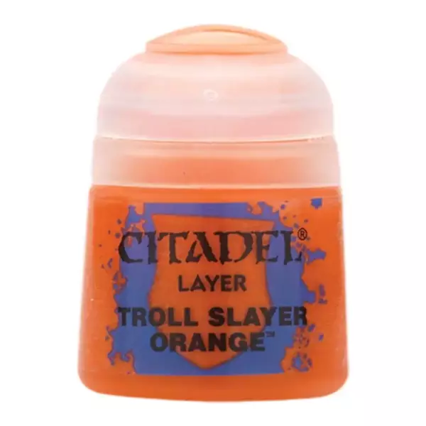 Peinture Citadel Layer Troll Slayer Orange 12 ml Peinture Citadel Layer Troll Slayer Orange 12 ml