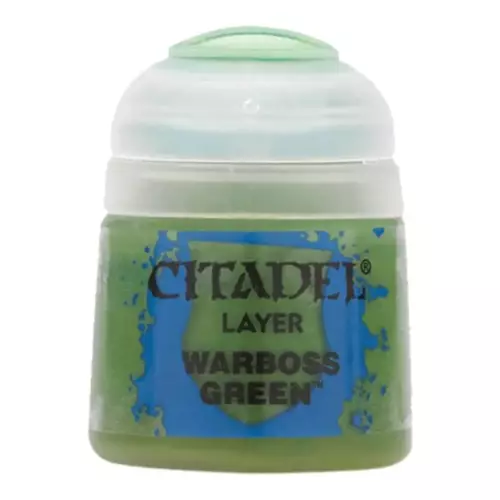 Peinture Citadel Layer Warboss Green 12 ml Peinture Citadel Layer Warboss Green 12 ml
