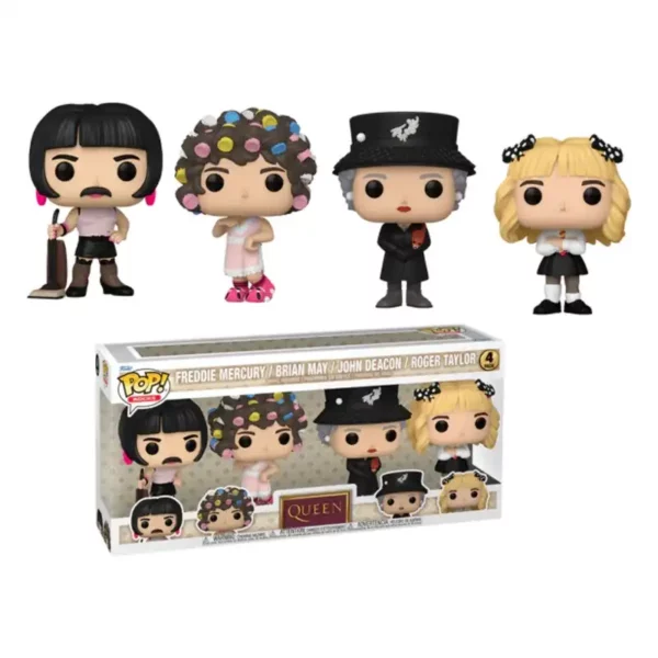 Funko Pop Rocks Queen Pack 4 Pop - ROCKS - Queen Pack 4