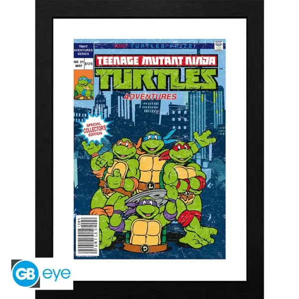 cadre-tortues-ninja-comics cadre tortues ninja comics couverture