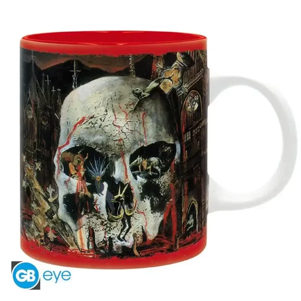 mug-slayer-south-of-heaven-320-ml Mug Slayer – South of Heaven 320 ml avec design inspiré de l'album emblématique.