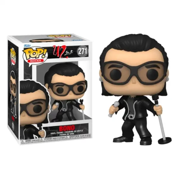 Funko Pop Rocks U2 Bono 271 Pop - ROCKS - U2 Bono (271)