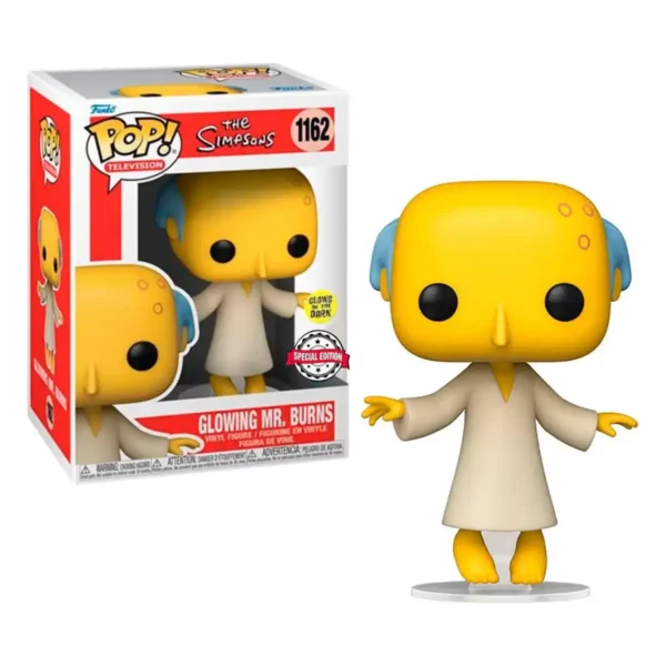 Pop - THE SIMPSONS - Glowing Mr Burns (1162) GITD