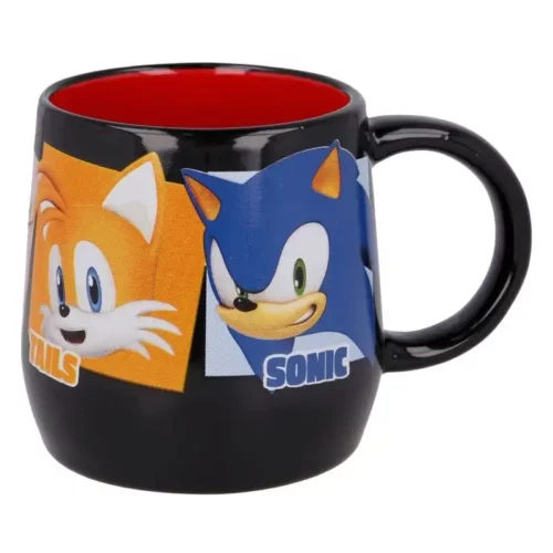 mug-sonic-the-hedgehog-tails-knuckles-amy-360ml Mug Sonic the Hedgehog avec Tails Knuckles et Amy