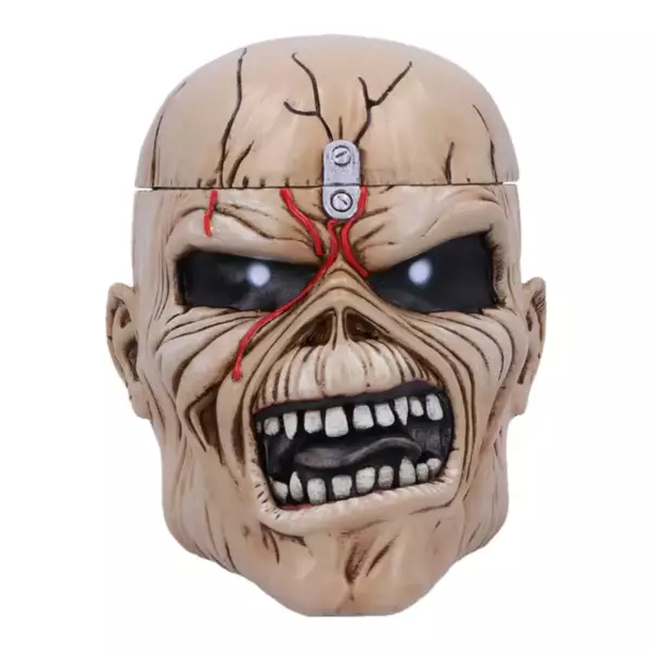 Boîte de rangement Iron Maiden Eddie The Trooper tête 18 cm Nemesis Now