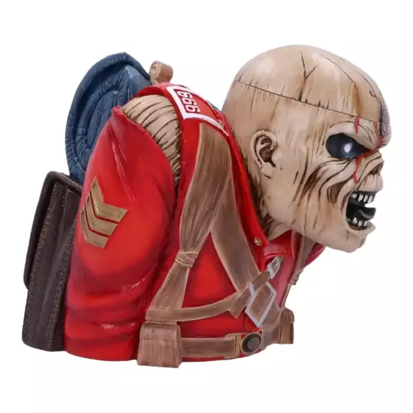 Buste boîte Iron Maiden Eddie The Trooper 26,5 cm Nemesis Now
