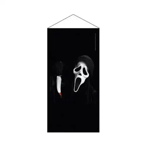 decoration-halloween-scream Décoration à suspendre de Scream
