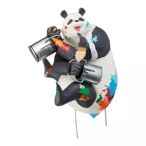 Figurine Panda Graffiti x Battle Re: - Jujutsu Kaisen SEGA 19 cm