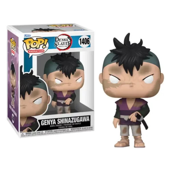 Funko Pop Demon Slayer Genya Shinazugawa 1406 Pop - DEMON SLAYER - Genya Shinazugawa (1406)