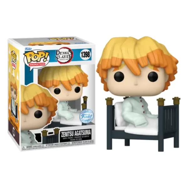 Funko Pop Demon Slayer Zenitsu Agatsuma 1398 Pop - DEMON SLAYER - Zenitsu Agatsuma (1398)