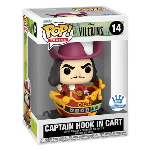 Pop - DISNEY - Captain Hook in Cart Exclusive (14)