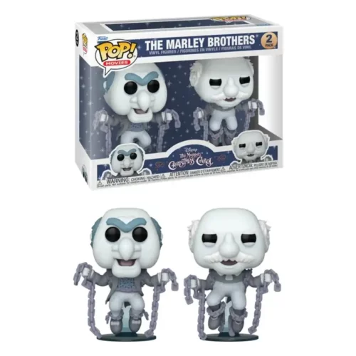 Pop - DISNEY - Marley Brothers the Muppet Christmas Carol 2 Pack