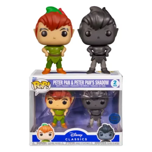 Pop - DISNEY - Peter Pan & Peter Pan's Shadow 2 Pack