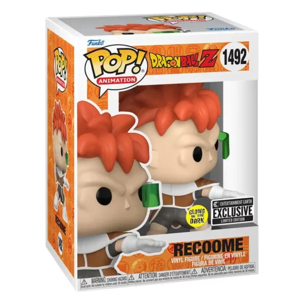 Funko Pop Dragon Ball Z Recoome GITD Special Edition 1492 Pop - DRAGON BALL Z - Recoome GITD (1492) Special Edition