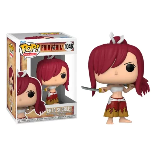 Funko Pop Fairy Tail Erza Scarlet 1046 Pop - FAIRY TAIL - Erza Scarlet (1046)