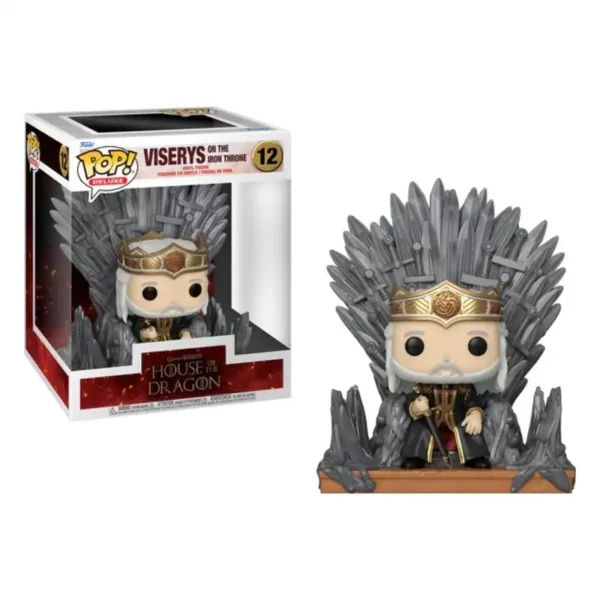Funko Pop House of the Dragon Viserys on Throne 6" 12 Pop - HOUSE OF THE DRAGON - Viserys on Throne 6" (12)