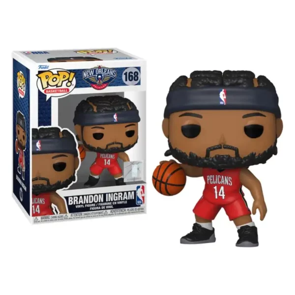 Funko Pop NBA Brandon Ingram Pelicans 168 Pop - NBA BASKETBALL - Brandon Ingram Pelicans (168)