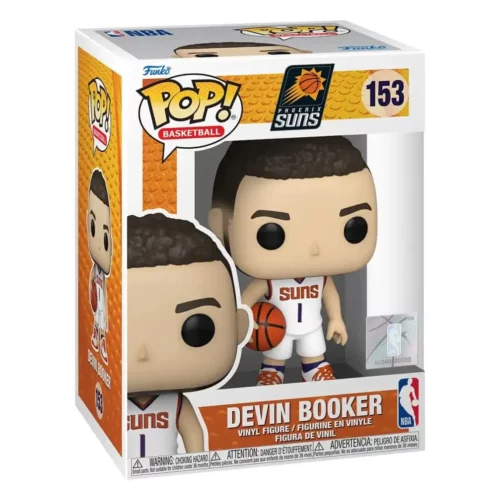 Funko Pop NBA Devin Booker Suns 153 Pop - NBA BASKETBALL - Devin Booker Suns (153)