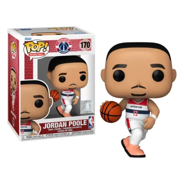Funko Pop NBA Jordan Poole Warriors 170 Pop - NBA BASKETBALL - Jordan Poole Warriors (170)